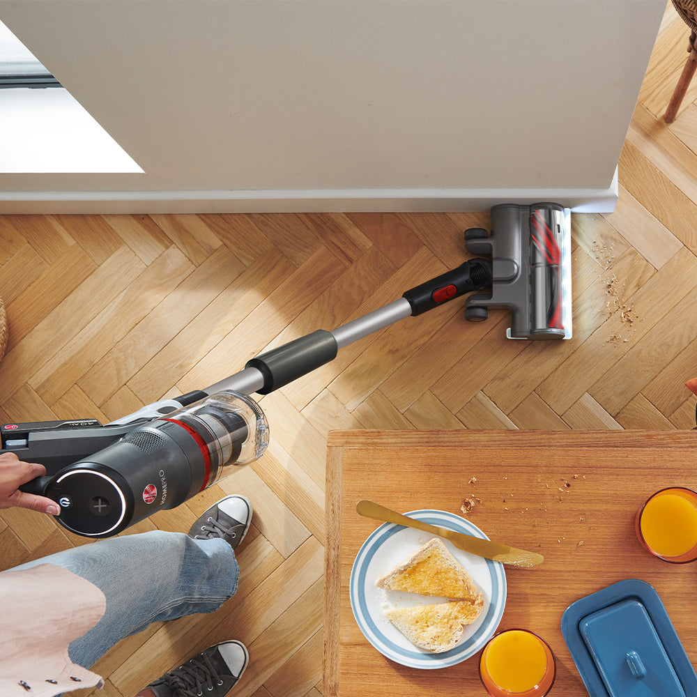Hoover HomePro Cordless Vacuum Cleaner CLSV-HPMS, reach anywhere with FlexiClean Pole, 45 Minutes Runtime for a Whole Home Clean