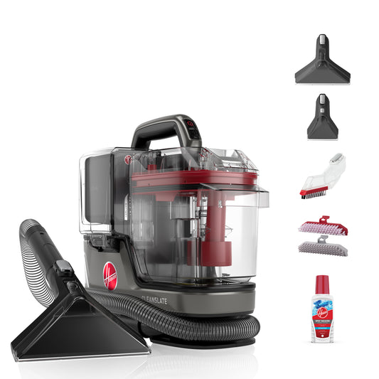Hoover  Cleanslate Cordless Spot Cleaner  CLSW-CSME  Cordless Convenience for Ultimate Portability for cleaning spills and stain