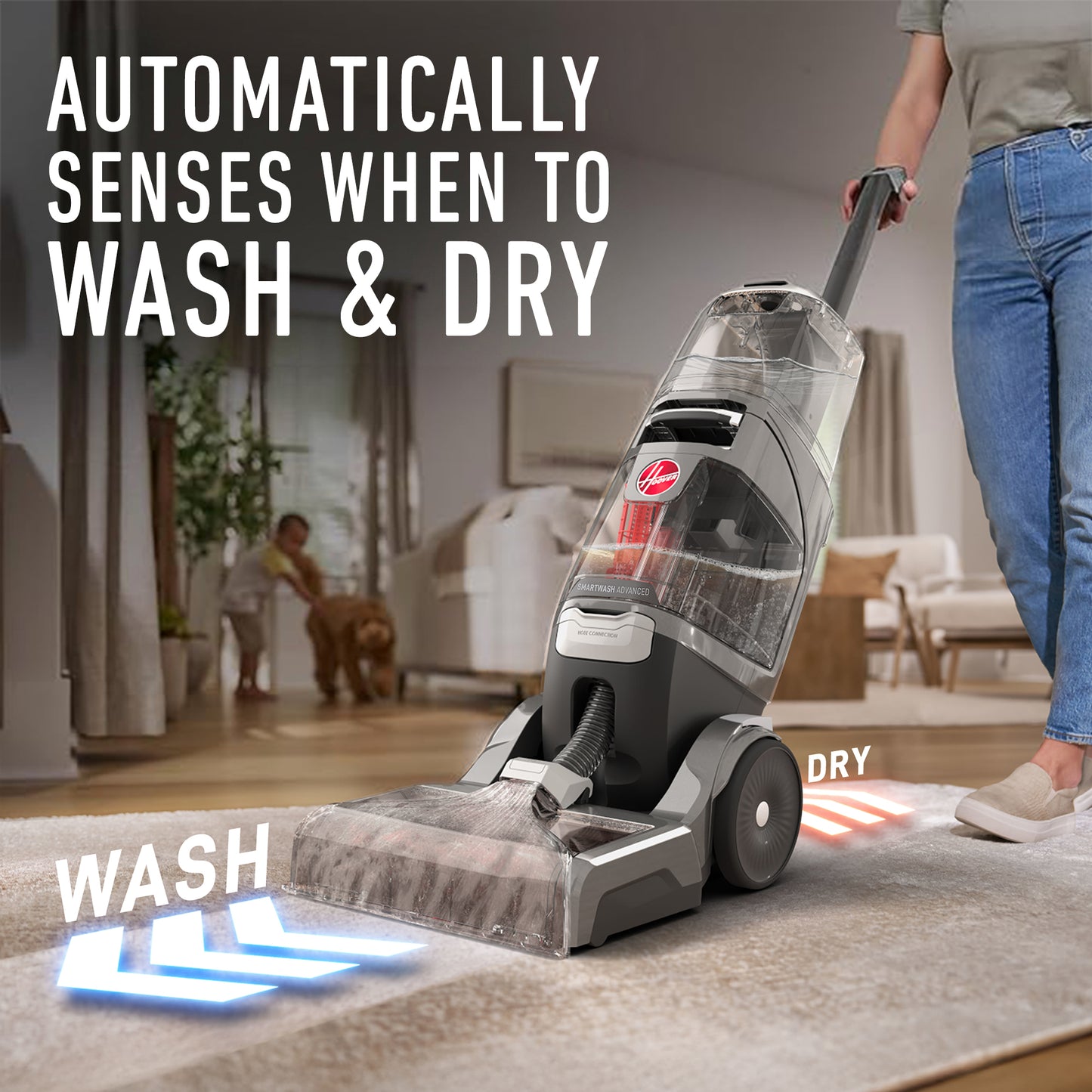 جهاز غسيل السجاد Hoover SmartWash Advanced
