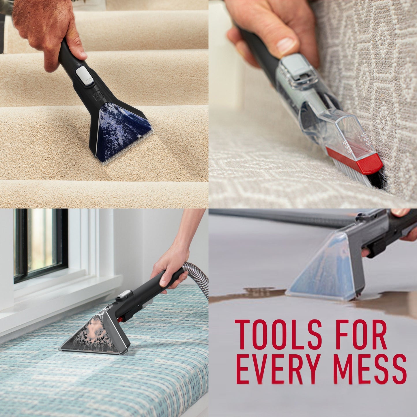 Hoover  Cleanslate Cordless Spot Cleaner  CLSW-CSME  Cordless Convenience for Ultimate Portability for cleaning spills and stain